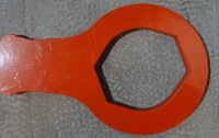Ключ ступичный крышки BPW110-2  10-12т плоский, красный
