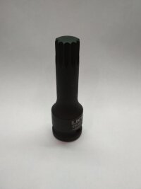 Головка 1/2" SPLINE М16 ударная для болта задней ступицы VAG, L=78мм, LICOTA