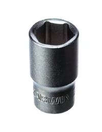 Торцевая головка 1/4"-10мм, 6-гранная, GARWIN
