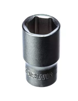 S0110. Торцевая головка 1/4"-10мм, 6-гранная, GARWIN