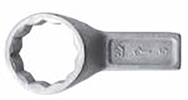 ИК-044. Ключ гаечный накидной односторонний 30 мм цинк КГНО