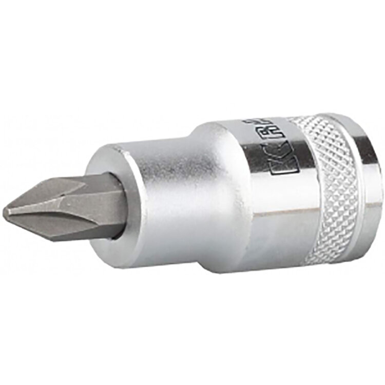 27901-1. Головка 1/2" с битой PH 1,L=58мм,KRAFTOOL