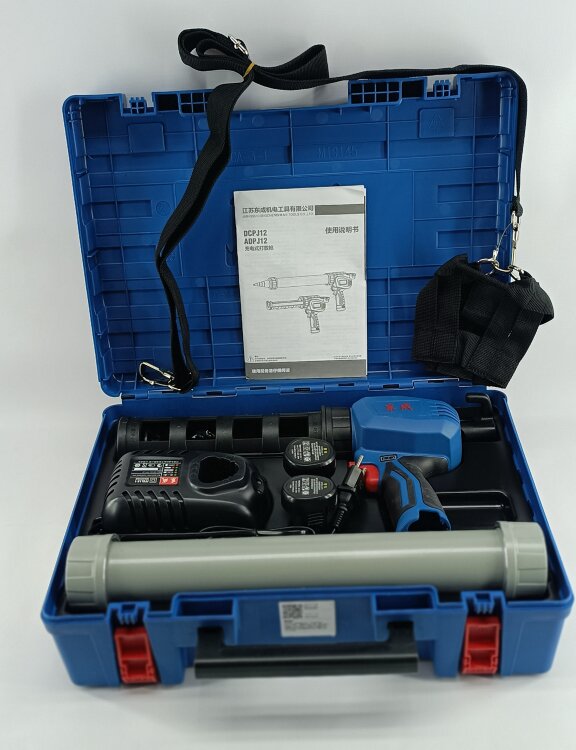 PF-22414. Пистолет для герметика аккумуляторный 150W, DCPJ12