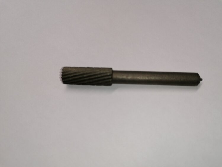 60697. Борфреза цилиндрич. d8*22*6*60 P6M5 тип А оксид.