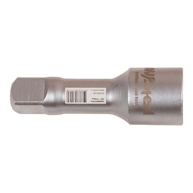 AV-539100. Удлинитель 3/4" 100мм, AV Steel