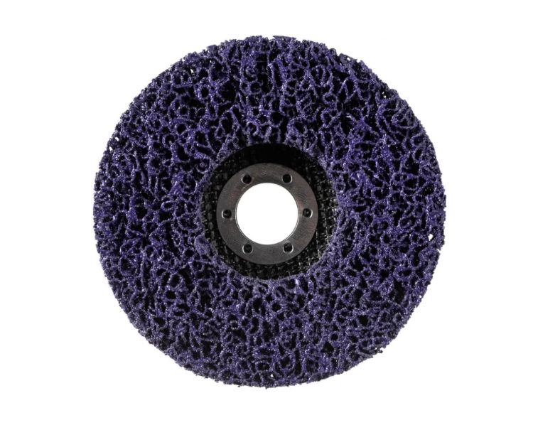 IP-125(Purple). Диск шлифовальный 125мм "Коралл" для УШМ, фиолетовый (мягкий)