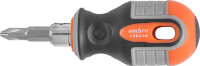 Отвертка стержневая двусторонняя "ROUND GRIP" PH2, SL6*38мм, OMBRA