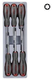 Набор отвёрток под 6-ти лучевой шлиц TORX (T10-T30), 6шт, ложемент