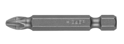 26003-2-50-2. Биты кованые PZ2, длина 50 мм, 2 шт, ЗУБР