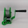 SZ073172. Лебедка ручная барабанная HITCH HW 500, 500кг, канат 10м