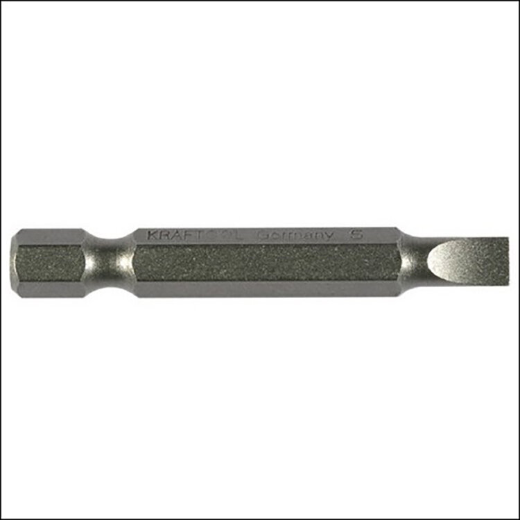 26243-4-50-10. Бита 1/4" (-) SLOT 4мм/50мм STAYER