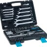 AV-212082. Набор инструмента 1/2", 1/4" 82 предмета, AUTOVIRAZH