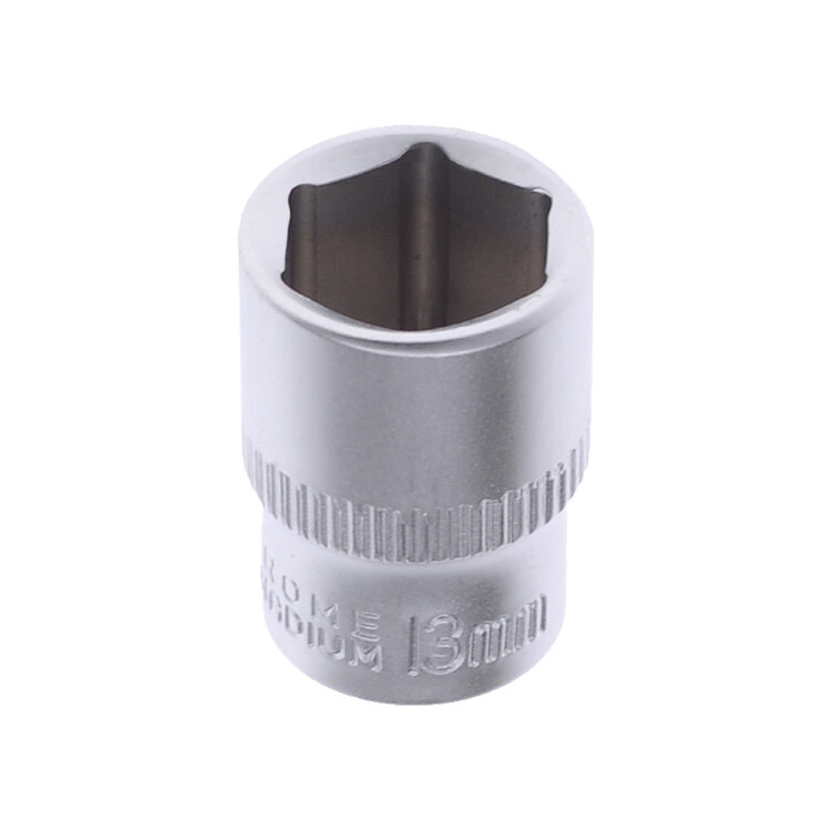 AV-500013. Головка торцевая 1/4" 13мм 6-гранная, AV Steel
