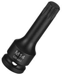 Головка торц глубокая SPLINE 1/2"*М14,L=78мм JTC/1