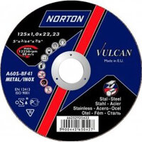 Круг отрезной Vulcan 125*2,5*22,23 А30 S-BF41 нерж NORTON