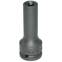 Головка ударная 3/4" Е-профиль Е24 L=110мм глубокая, FORCE
