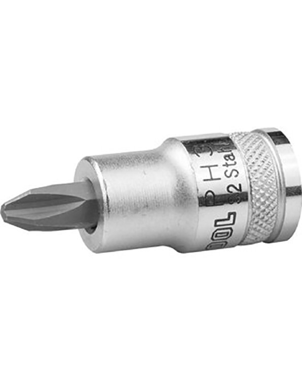 27901-3_z01. Головка 1/2" с битой  PH3,L=58мм,KRAFTOOL
