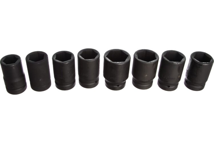 БАК.00108. Набор головок 8пред, 1"-27,30,32,33,34.36,38,41мм
