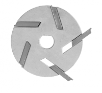 Ротор металлический с лопатками Арес