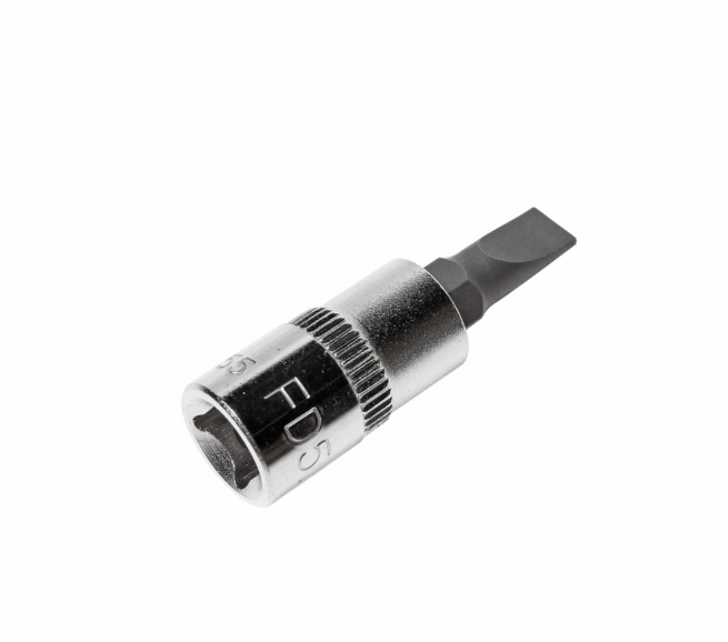 JTC-23855. Головка 1/4" с битой SL5.5 ,L=37мм, JTC