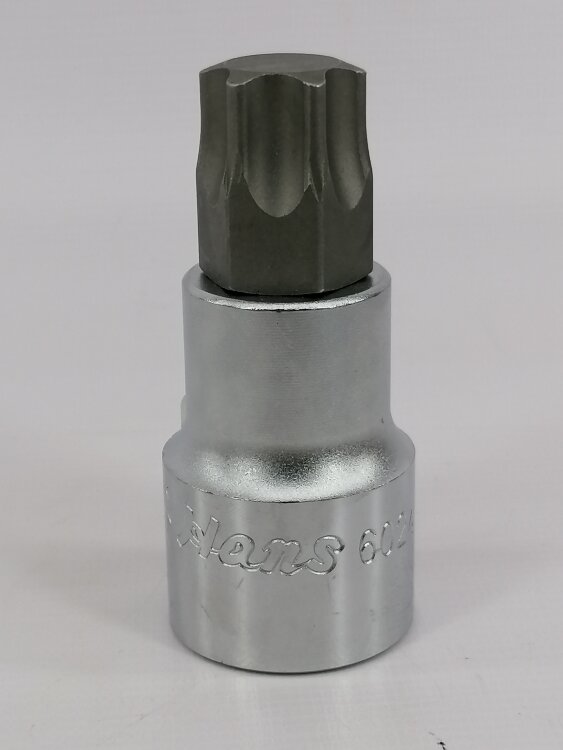 6024T100. Головка со вставкой 3/4" TORX Т100, HANS