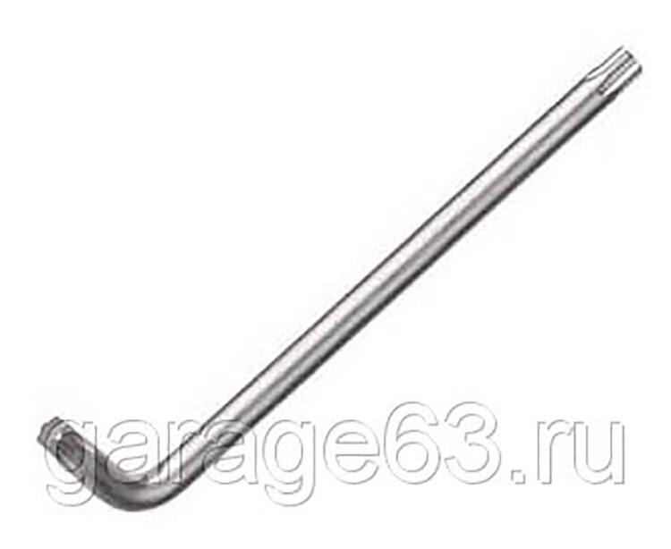 27452-25. Ключ Г-образный TORX  Т25 длинный, ЗУБР