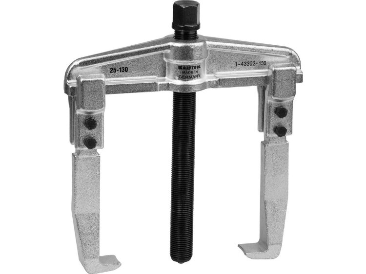 1-43302-130. Съемник подшипников KRAFTOOL 2-захват внеш 25-130/ внутр 80-180мм