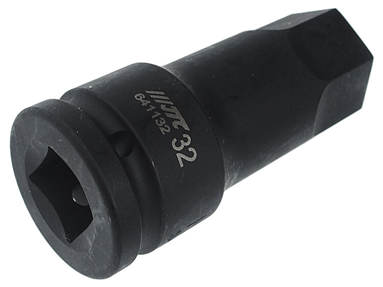 JTC-641132. Головка торцевая ударная HEX 3/4"-Н32 L=100мм