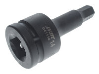 Головка торцевая ударная HEX 3/4"-Н14 L=100мм  JTC
