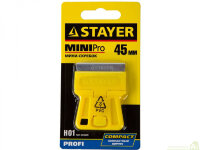 Скребок STAYER "PROFI" "MiniPro" лезвие H01, 45мм