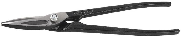 23015-25_z02. Ножницы по металлу ЗУБР прямые, цельнокованные, 250мм, CrV