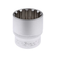 Головка торцевая 1/2"  SPLINE 32мм, AV Steel