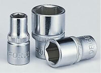 Головка торц 1/4" 6-гран  8мм, FORCE
