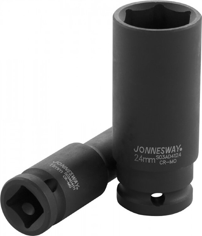 S03AD8165. Торцевая головка 65мм-1",ударная,глубокая JW