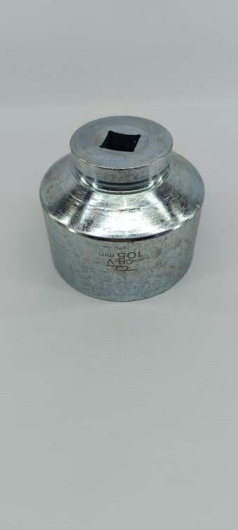 4806105. Торцевая головка 105мм-1", 6-гран, цинк, BM
