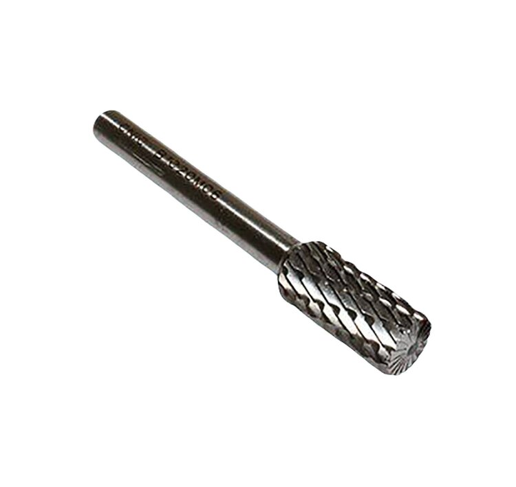 63376-IPC. Борфреза цилиндрическая d16*25*6*65 P6M5 X-образн. насечка "CNIC"