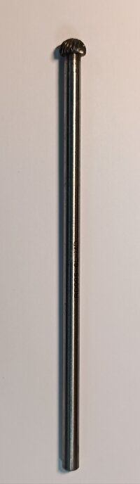 Борфреза полусфера Ø9,5мм , ц/хв.6мм, L=150мм