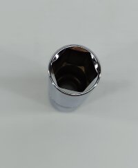Головка ударная 17мм-1/2",6-гранная, удлиненная Titan