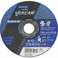 Круг отрезной Vulcan 125*2,0*22,23 А30 S-BF41 мет/нерж NORTON
