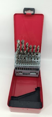 Набор сверл по металлу №70 ПрофОснастка, 25 пр., HSS 4341, кейс