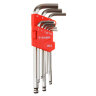 27461-2_z02. Ключи имбусовые длинные с шариком, HEX (1,5-10мм), 9шт, Зубр