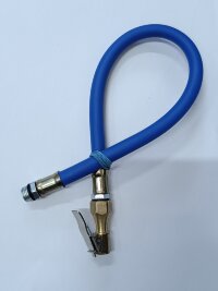 Шланг для пистолета подкачки колес с наконечником, под резьбу 1/4", L=450мм