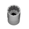 440522МТС. Торцевая головка 22мм-1/2",12-гран, NICHER