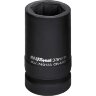 AV-740133. Головка ударная 1" 6-гр. 33мм удлиненная AV Steel