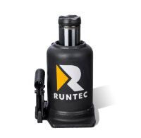 Домкрат бутылочный профессиональный 30т, 244-510мм, RUNTEC