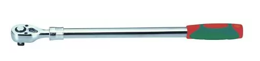 4102-17GQ. Трещотка телескопическая 315-445 мм, 1/2" с быстрым сбросом, 72 зуба
