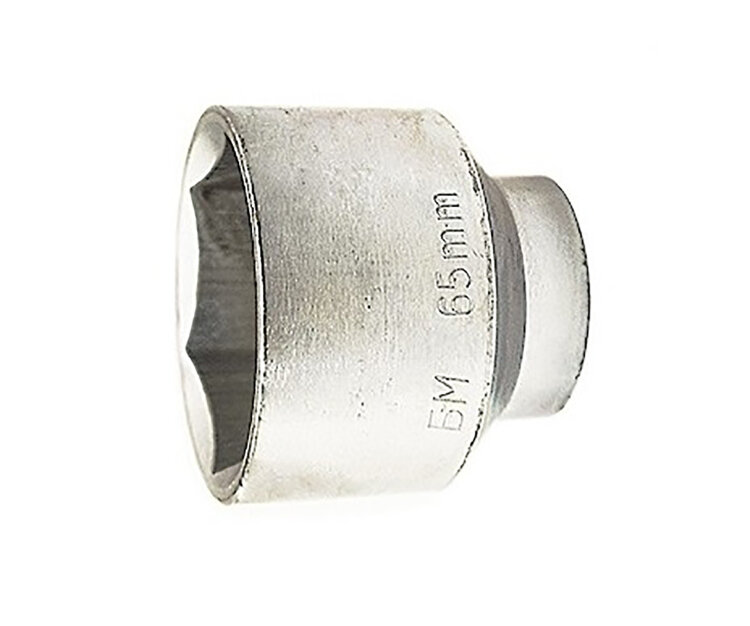 480680. Торцевая головка 80мм-1", 6-гран, цинк, BM