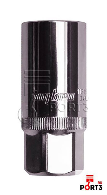 138214A. Торцевая головка 14мм 3/8" 12-гранная свечная, OMBRA