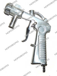 Пистолет пескоструйный для NS1K/NS2/NS3, подвижный инжектор, NORDBERG