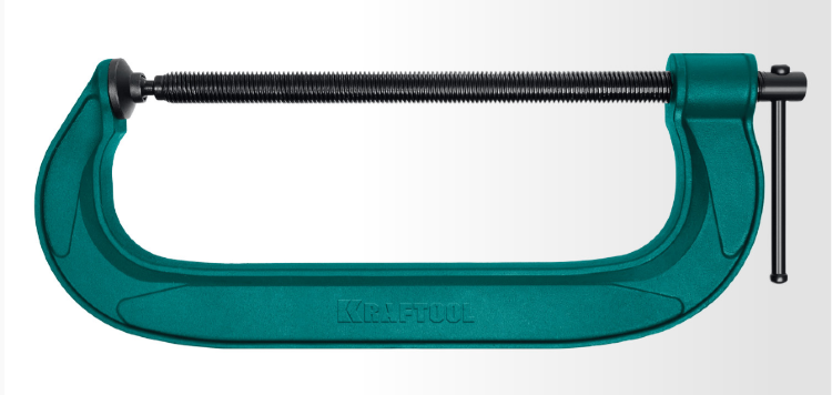 32229-300. Струбцина KRAFTOOL 12"/300мм высокопроч чугун